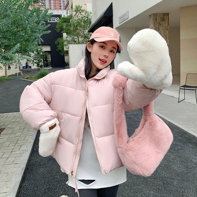 Short Down Cotton-padded Clothes for Women's New Cotton-padded Clothes, Bread Clothes, Loose and Thickened Cotton-padded Jackets, Winter Coats.