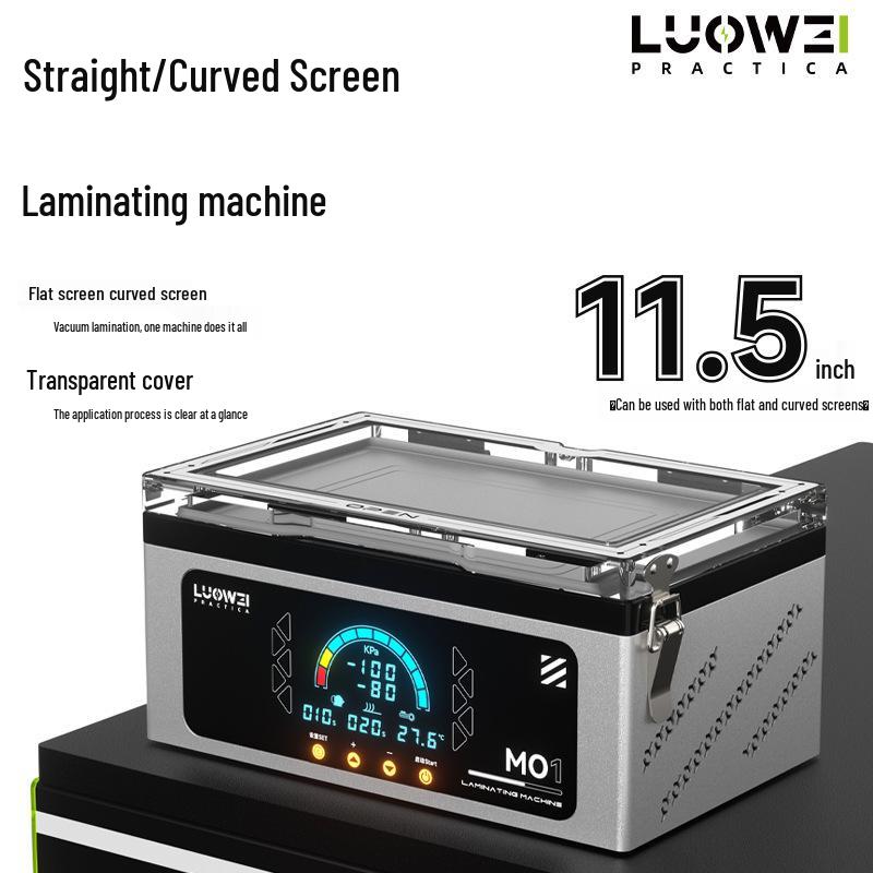 Luowei MO1 11.5-inch Smart Laminator for Straight & Curved Screens with Precise Pressure Control LW-MO1 Smart Laminator [External Version]