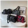 Women's Short Trip Portable Handbag: Large Capacity Korean Style Sports & Fitness Luggage Bag