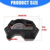 Universal Motorcycle Tachometer Multifunction LCD Display Odometer Fuel Level Monitor ABS Material Built For FZ16 Motorcycles