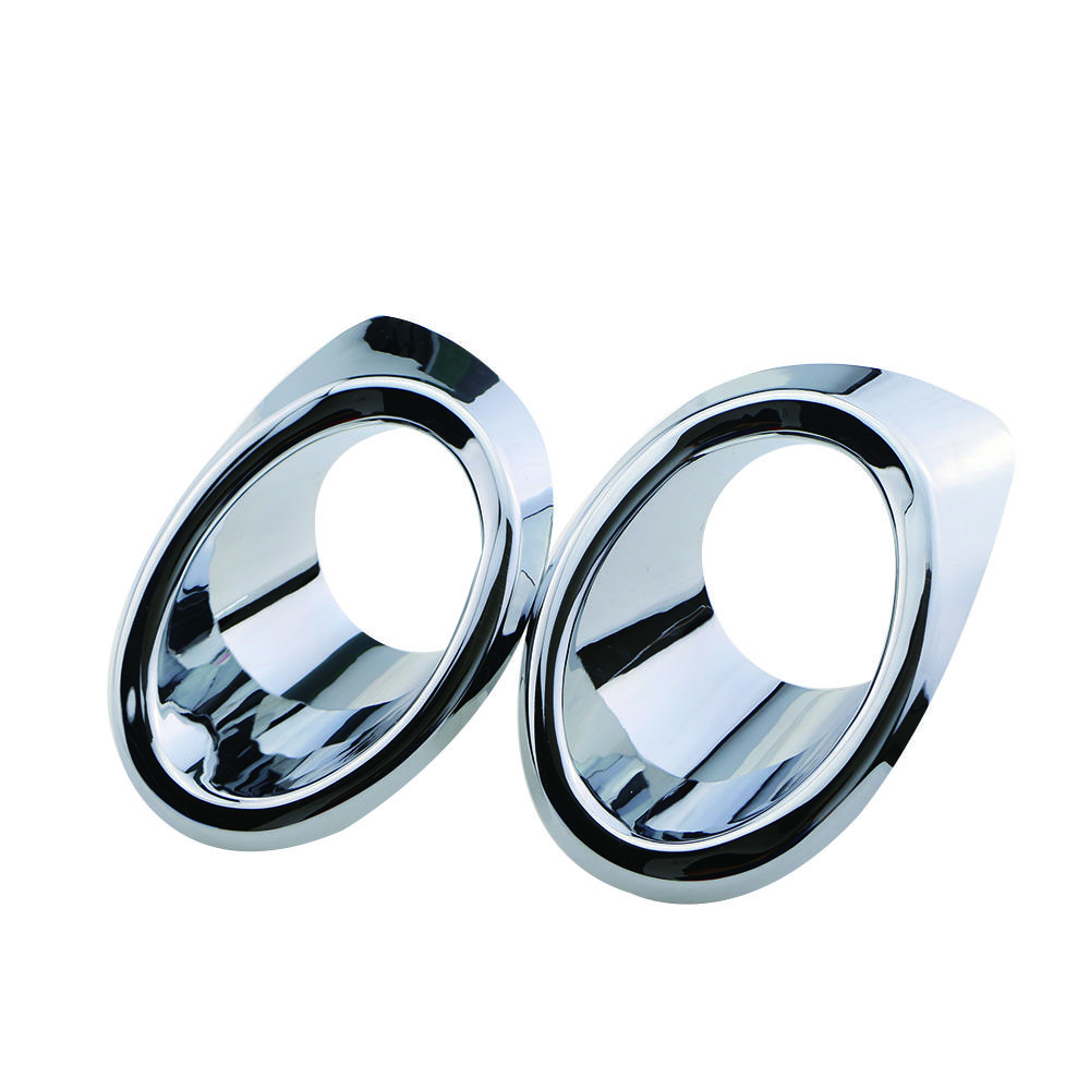 ABS Chrome Lamp Front Head Fog Light Trim Frame Hoods Stick Part for Peugeot 3008 2013 2014 2015 2016 2017 Car Styling Cover