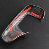 -Car Gear Shift Handle Sticker Carbon Fiber Pattern Protective Cover For BMW M X1 X2 X3 X4 X5 X6 X7 E30 E39 E46 E60 E61 E90 E70