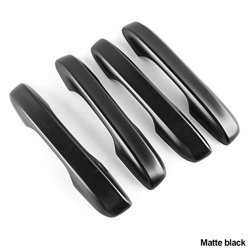 4PCS Car Door Handle Frame Sticker For Honda Civic 11th 2022 Car Styling Glossy Black Cover Catch Cap Trim