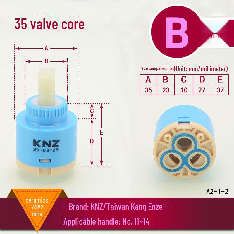 Authentic Taiwan Durable Kitchen & Bathroom Faucet with Hot & Cold Water Mixer and Imported Ceramic Valve Repair Parts