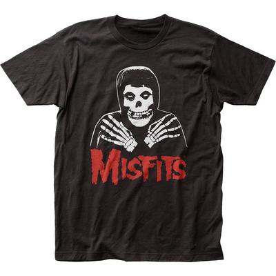 Misfits Fiend Gekruiste Armen Heren T-shirt Muziek Klassiek Concert Rockband Zwart
