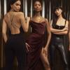 Ladies Sexy Solid Color Cami Dress Women Vest Strapy Cocktail Party Club Dresses