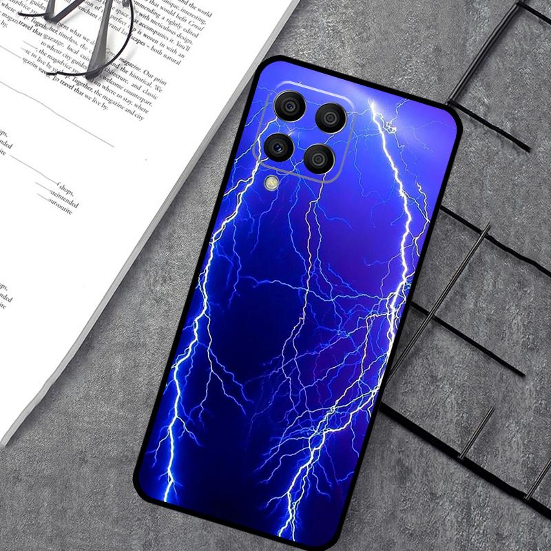 Sky Lightning Style Case For Samsung Galaxy M15 M11 M12 M13 M14 M06 M16 M36 M56 M31 M53 M32 M52 M35 M55 M34 M54