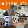 Household rust remover for cleaning and removing rust from metal items such as window sills and hammers.