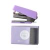 Mini Desktop Stapler Set with 400 Staples Portable Office Stationery Kit Home School Supplies Compact Paper Fastener Tool