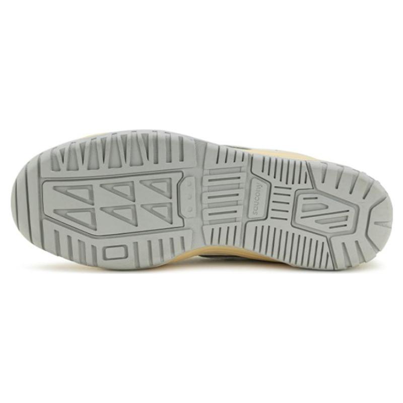 SAUCONY Cross 90 Anti-Slip Wear-Resistant Low-Top Skateboard Shoes Unisex White Gray Saucony S79035-19