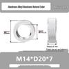 Aluminum Alloy Hand-Tightened Knurled Nut Adjustment Lock Gauge M3-M8
