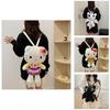 Toothless Plush Double Backpack For Kids With Zipper Closure And Phone Pocket