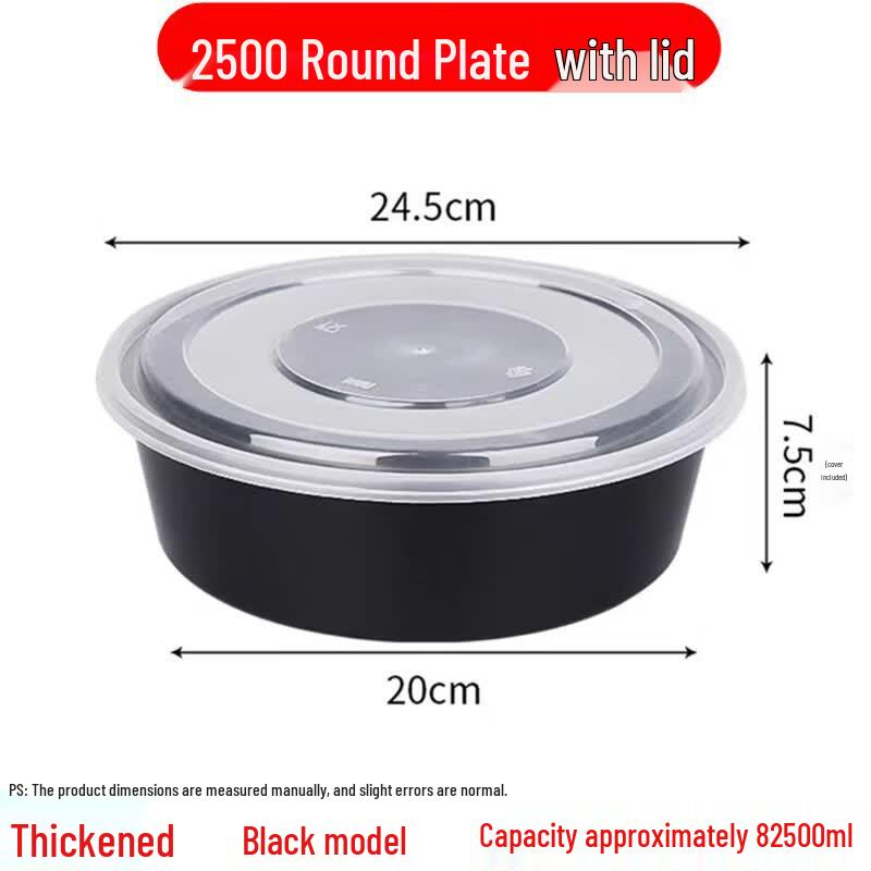 

Disposable Plastic Food Container with Lid
