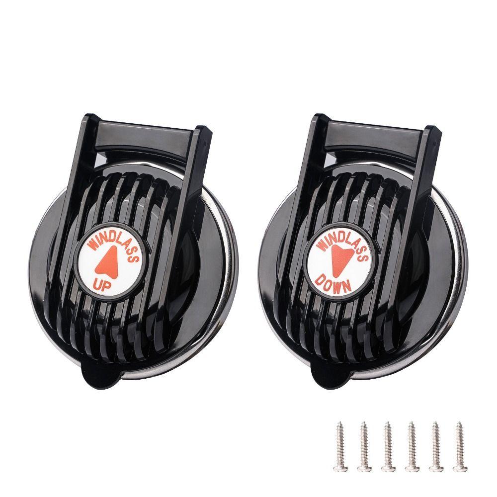 12V/24V Marine Windlass Foot Switch Marine Grade Windlass Up and Down Switch Yacht Winch