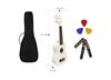 Ukulele set MusicMate U-04 WhiteHarmony White