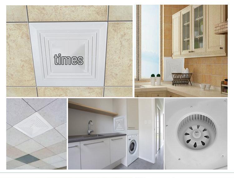 Powerful Silent Integrated Ceiling Ventilation Fan 600x600