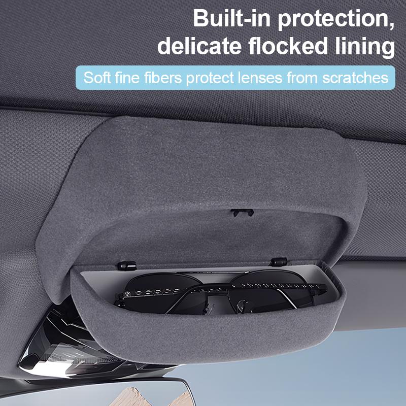 Car Glasses Box For BYD Seal 2022 2023 2024 2025 Glasses Case Sunglasses Holder Protective Storage Interior Easily Installable