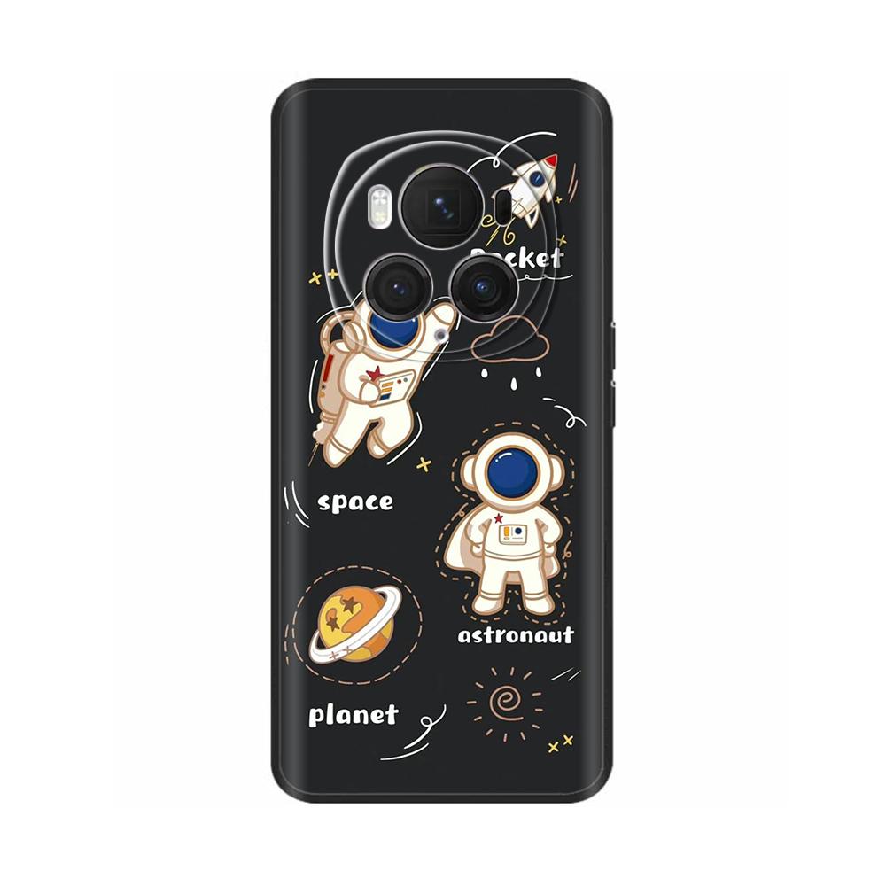 For Honor Magic6 Pro 5G Case For Huawei Honor Magic 6 5G Creative Soft Liquid Silicone Protection Phone Cover for Magic 6 pro