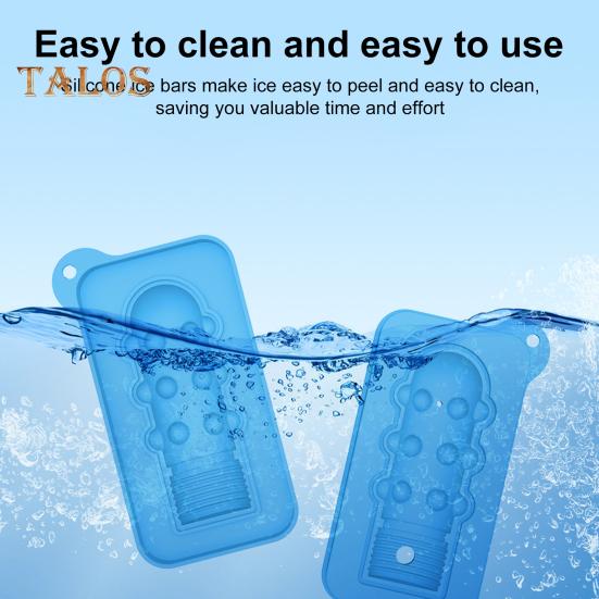 Ice Cube Mold Silicone Ice Cooler Tray for Whiskey Cocktails Easy Fill Release Ice Maker Funny Ice Dish for Party Atmosphere