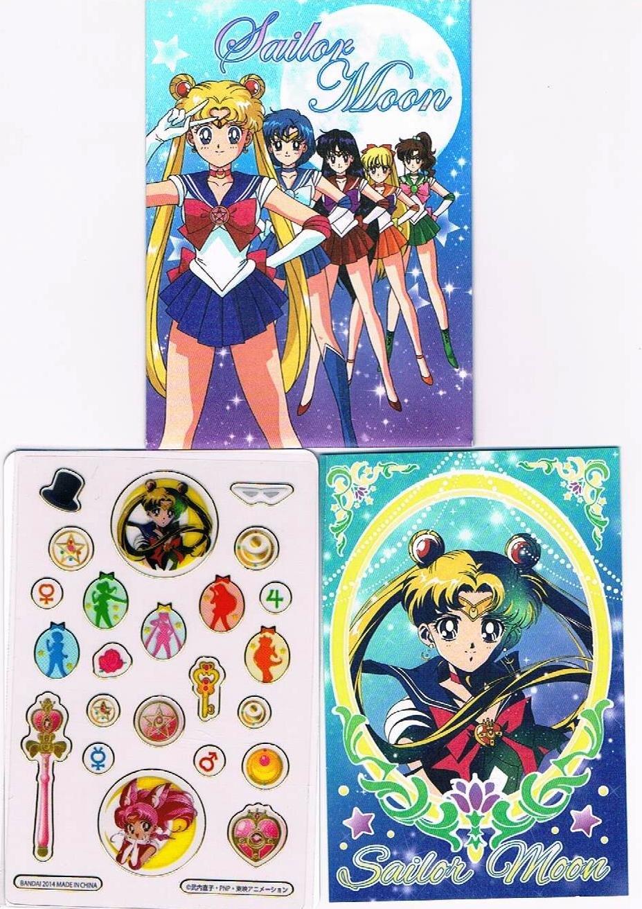 

CARDDASS Pretty Guardian Sailor Moon Border Clear Printing Set из 4 видов