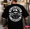 OLD SCHOOL CRIMINAL Hip-Hop Totenkopf-Print Herren Unisex T-Shirt