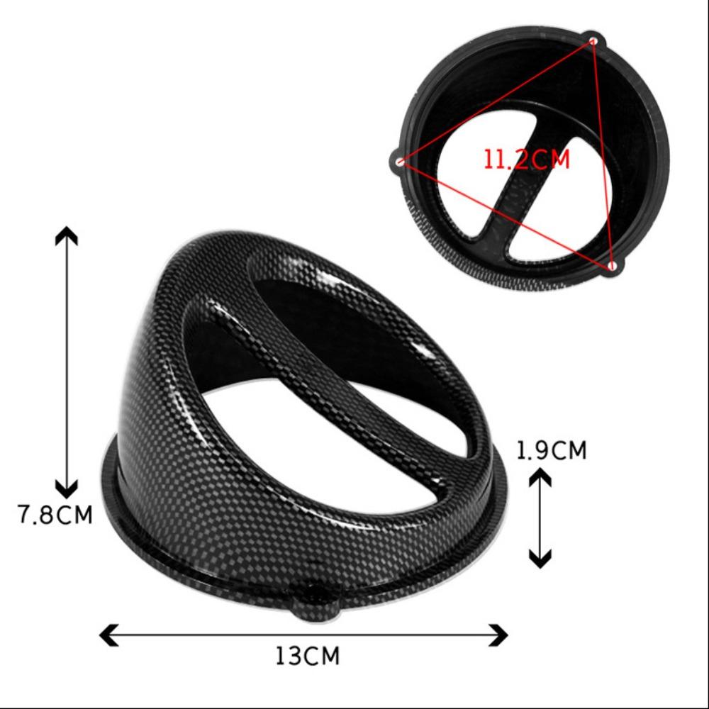 Motorcycle Fan Cover 125cc 150cc Motorcycle Air Scoop ABS Mid-Frame Air Deflectors Air Scoop Cap Motorcycle Spare Parts 9Colors