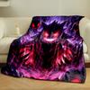 Gengar Haunted Glow Blanket bedroom Blanket for Livingroom Couch lunch break Soft Cozy throw for Friend's festival Gift