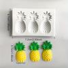 2pcs Pineapple & Strawberry Silicone Molds for Candles, Aromatherapy, Clay & Resin Crafts