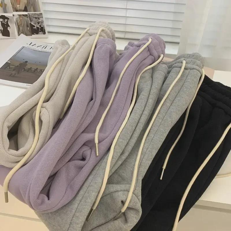 Великий розмір 200+ фунтів Велюрові спортивні штани з високою посадкою: Жіночі Зимові Теплі Товсті Повсякденні Легінси