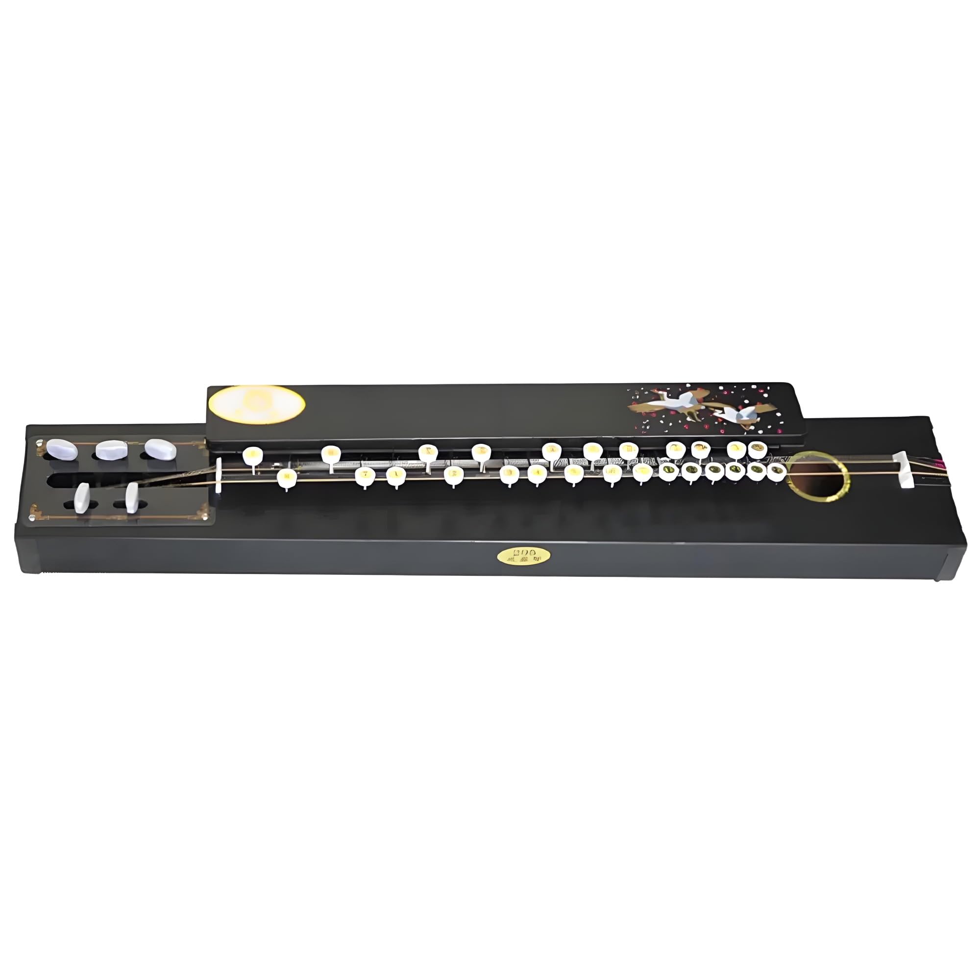 SARATASU Taishogoto Stringed Electronic 1 set of strings Taishogoto string pick is (Japanese zither) - instrument. Accessories tuner, (5 strings),