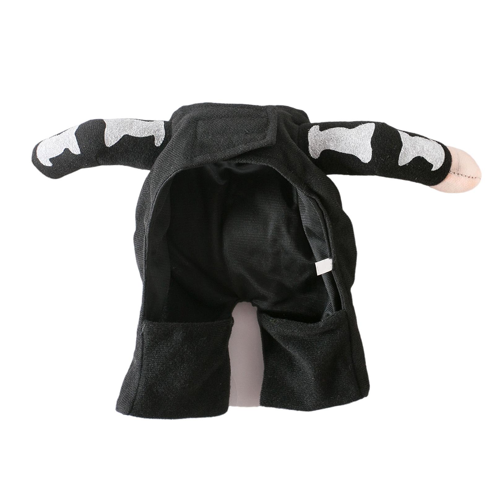 

Костюм для собак средних и больших пород, пальто скелета на Хэллоуин, одежда для собак, весенняя одежда для собак, для использования на открытом воздухе XL