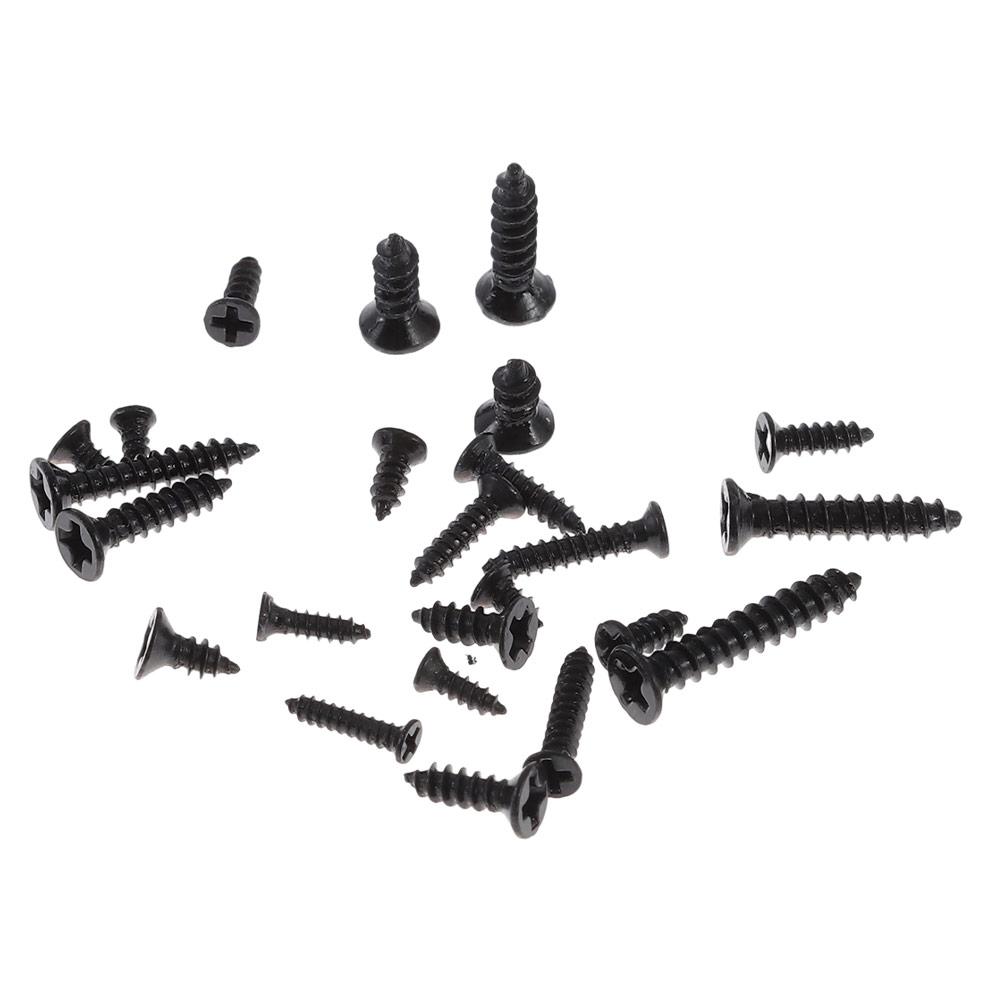 1200Pcs Carbon Steel Phillips Flat Head Screws Black Mini Screws  Digital Products