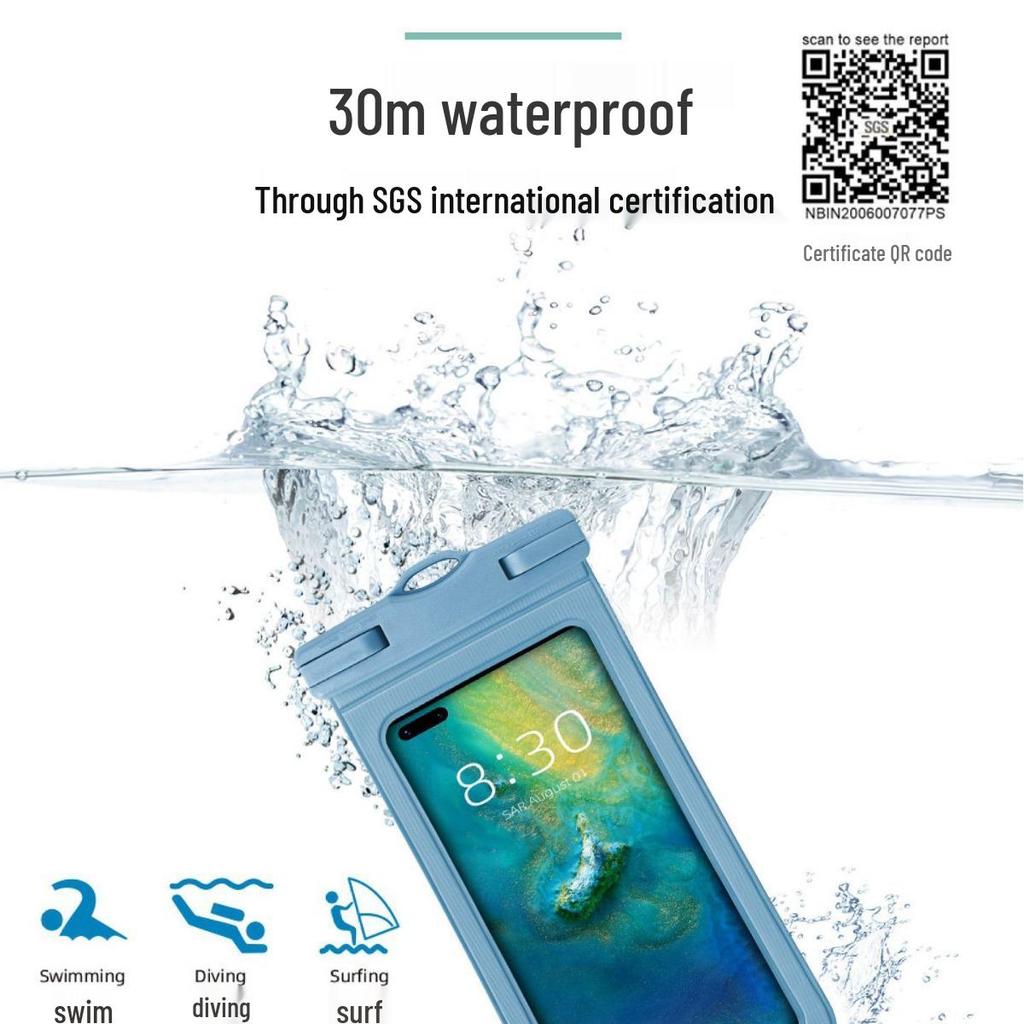 Waterproof Touchscreen Phone Case for Swimming & Delivery Riders