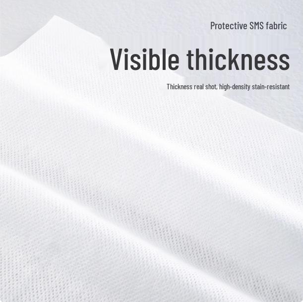 Disposable Waterproof & Breathable Beauty Salon Massage Bed Sheet with Holes – Thickened Non-Woven Fabric