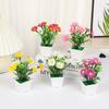 Daisy Artificial Plant Bonsai Plastic Bonsai Plants Mini Artificial Daisies  Garden