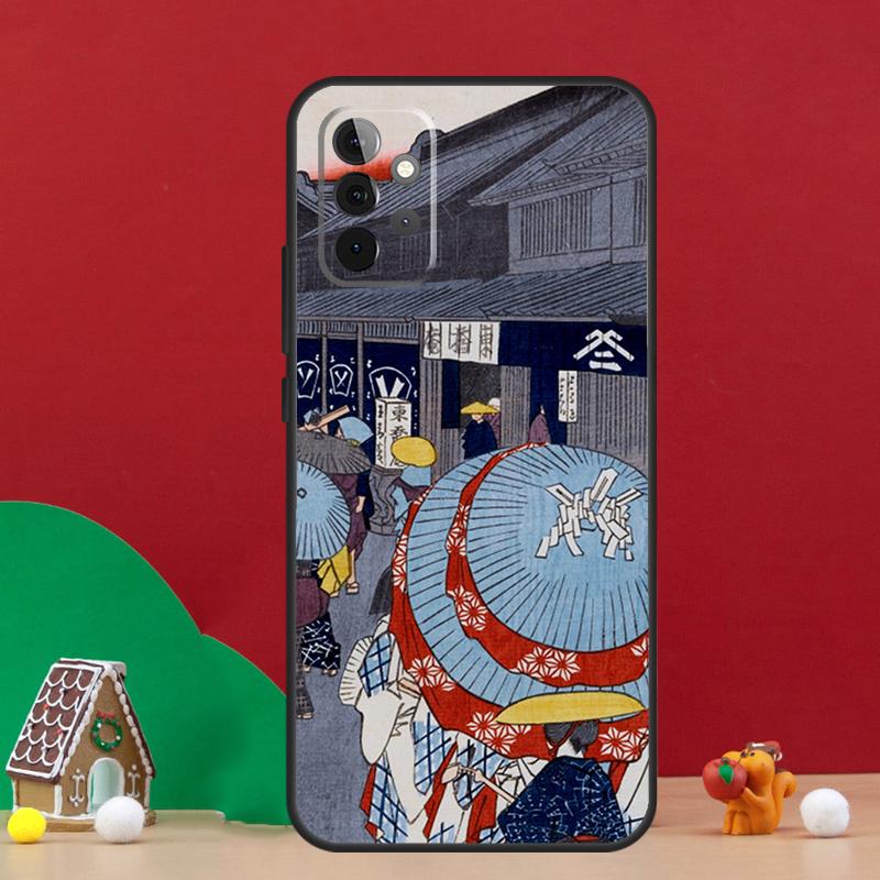 Ukiyo-e Japanese Style Art Case For Samsung Galaxy A36 A56 A06 A13 A53 A32 A12 A22 A52 A35 A17 A16 A55 A15 A54 A34 A14