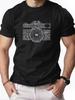 Men'S Camera & Photography T-Shirt Suitable for Photographers And Enthusiasts, Lightweight Breathabl