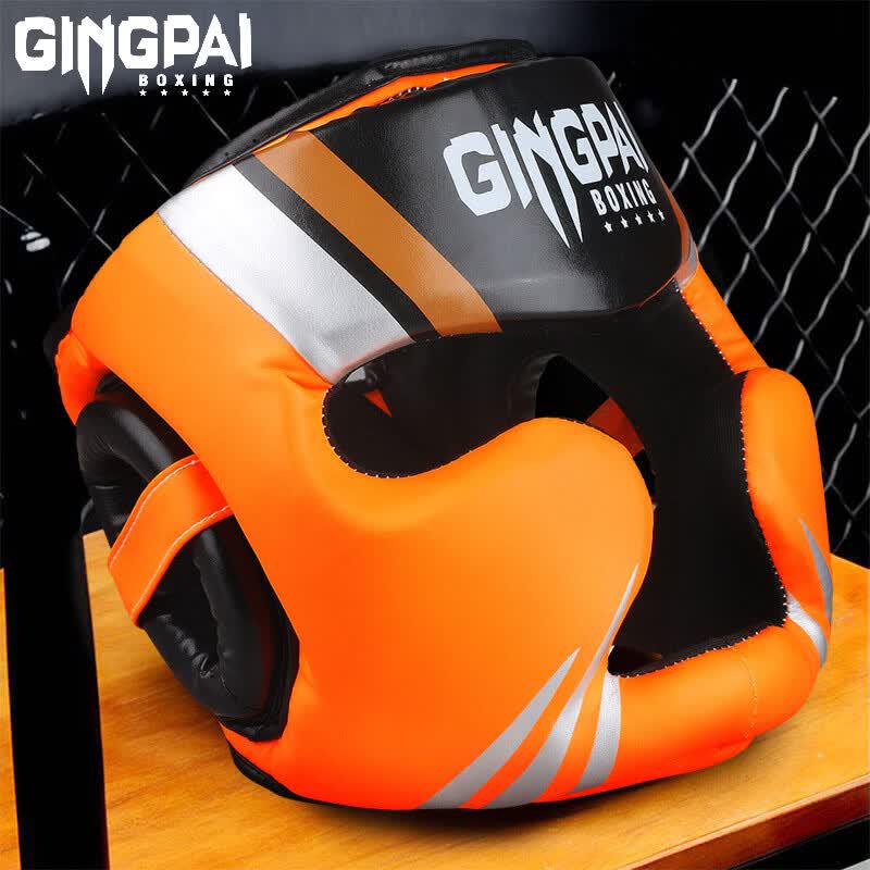 

Jingpai Adult Boxing Helmet with Full Face Protection L