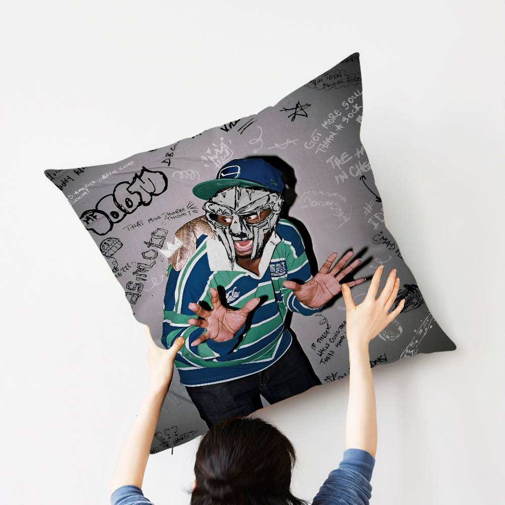 MF D-DOOM Comic Pillow Gift Home Office Decoration Bedroom Sofa Car Cushion Cover case 45x45