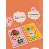 Kids New Wooden Two-sided Strip 3D Puzzles Wood Vehicle Fruit Jigsaw Puzzle Toy for Children Baby Learning Educational Toys Gift
