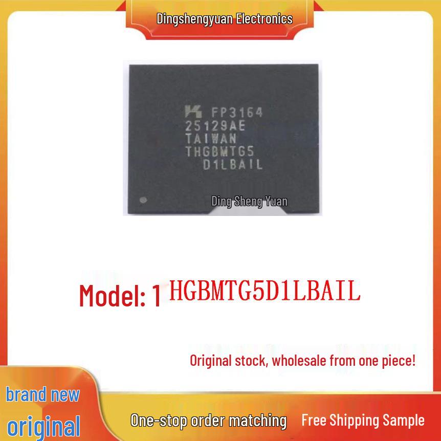 

Оригінальний чіп пам яті EMMC THGBMTG5D1LBAIL IC SMD BGA-153