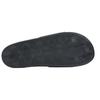 Emporio Armani EA7 Round Toe Flat Logo Beach Sandals Unisex Footwear Black 7X000108AF15118UC001