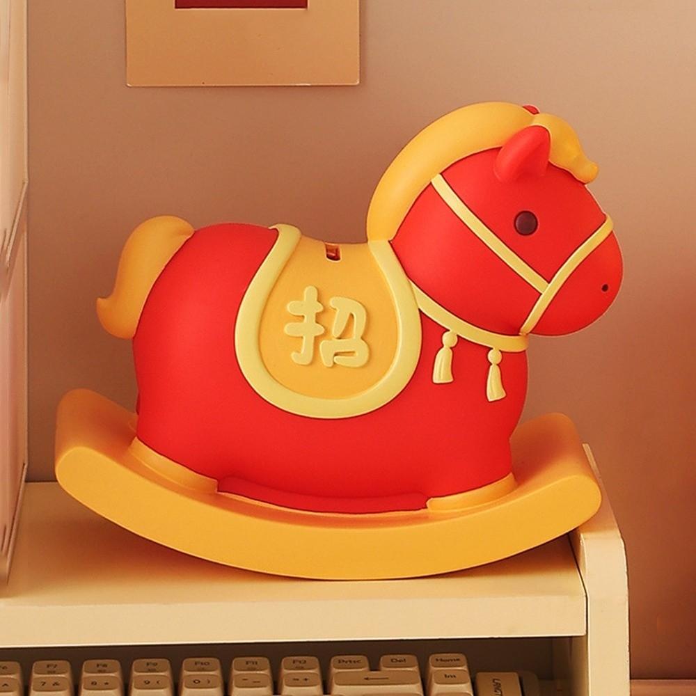 Savings Tank Cartoon Horse Money Boxes Anti Drop Horse Piggy Bank Ornament  Children/Kids