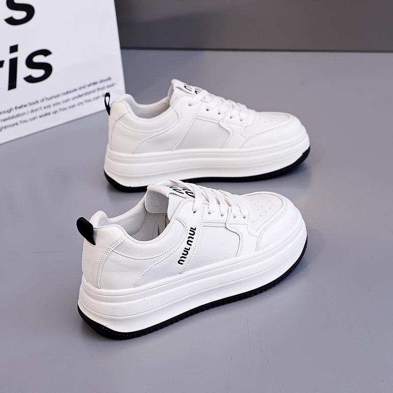 Shoes women's platform new little white shoes 2025 spring and autumn new versatile casual sports board shoes children NK-869