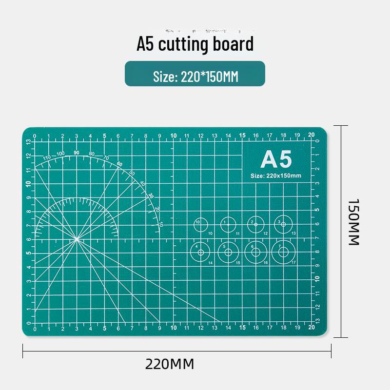 A3/A4 Dubbelsidig Handgjord Skärmatta: Gravyr, Skärbräda för Studenter & Konstmodeller