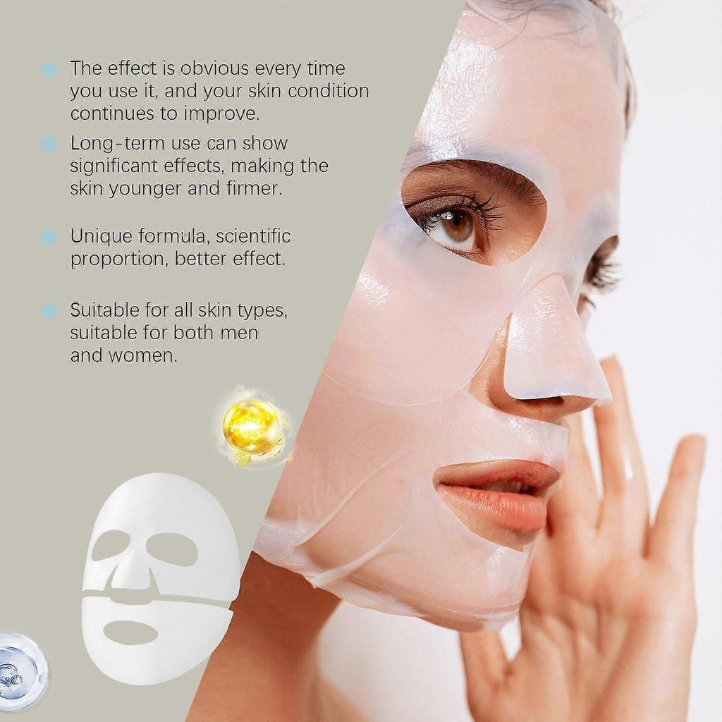 Hoygi Collagen Moisturizing Mask (Bagged) Firming Skin Care Moisturizing, Hydrating And Nourishing Facial Lifting Care Mask