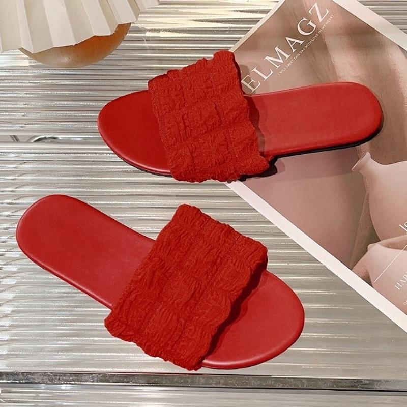 Slippers Women's Summer Outer Wear Spring and Summer New Large Size Cool Slippers Fashion Beach Casual Flats