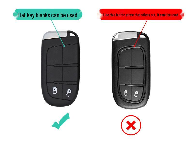 Jeep Compass, Cherokee, & Renegade Key Shell with Buckle