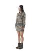 Akam Camouflage Logo Sweat Skirt (Khaki)