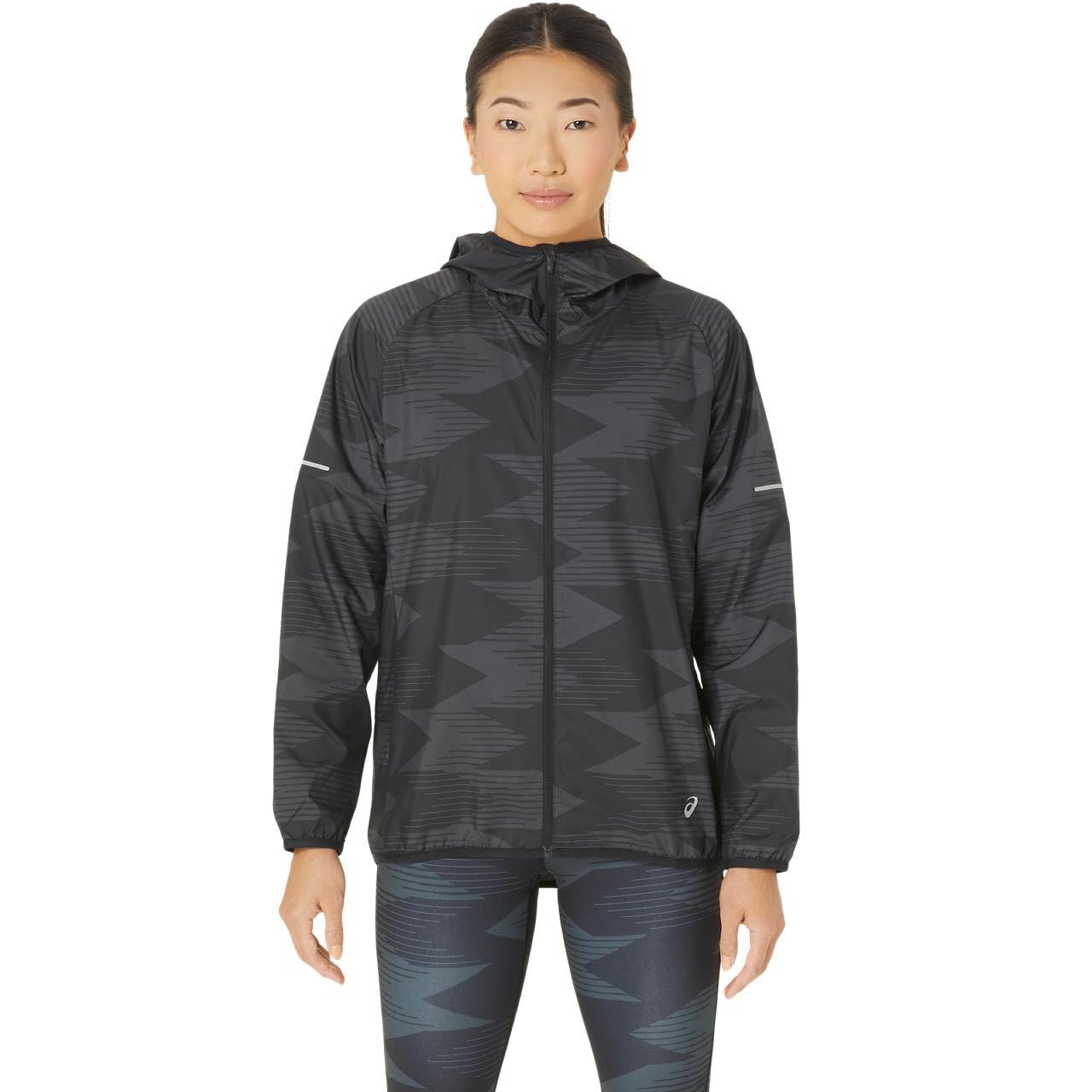 [ASICS] Running Wear Packable Graphic Jacket 2012D003 Women s